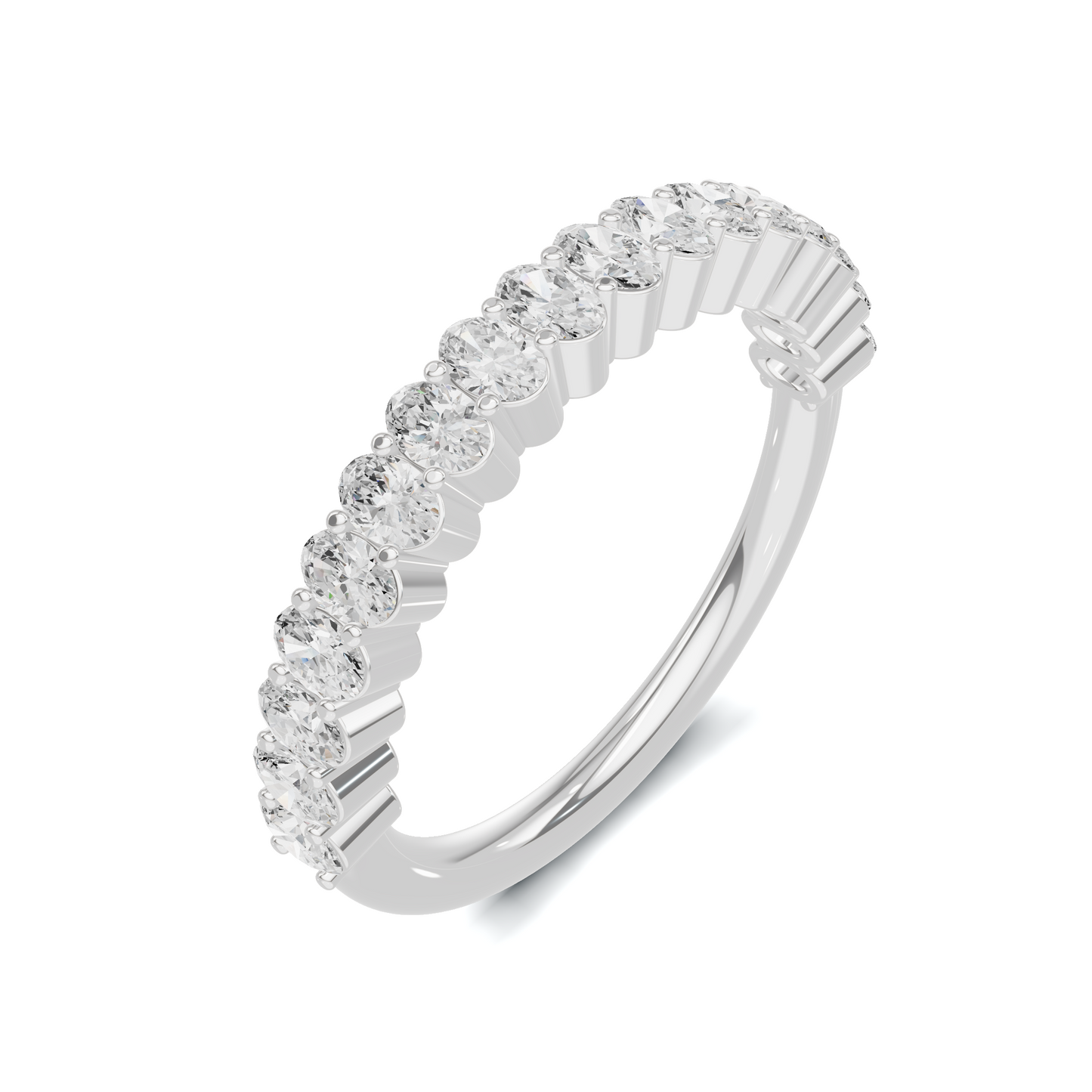 Sparkling Eternity Band Ring