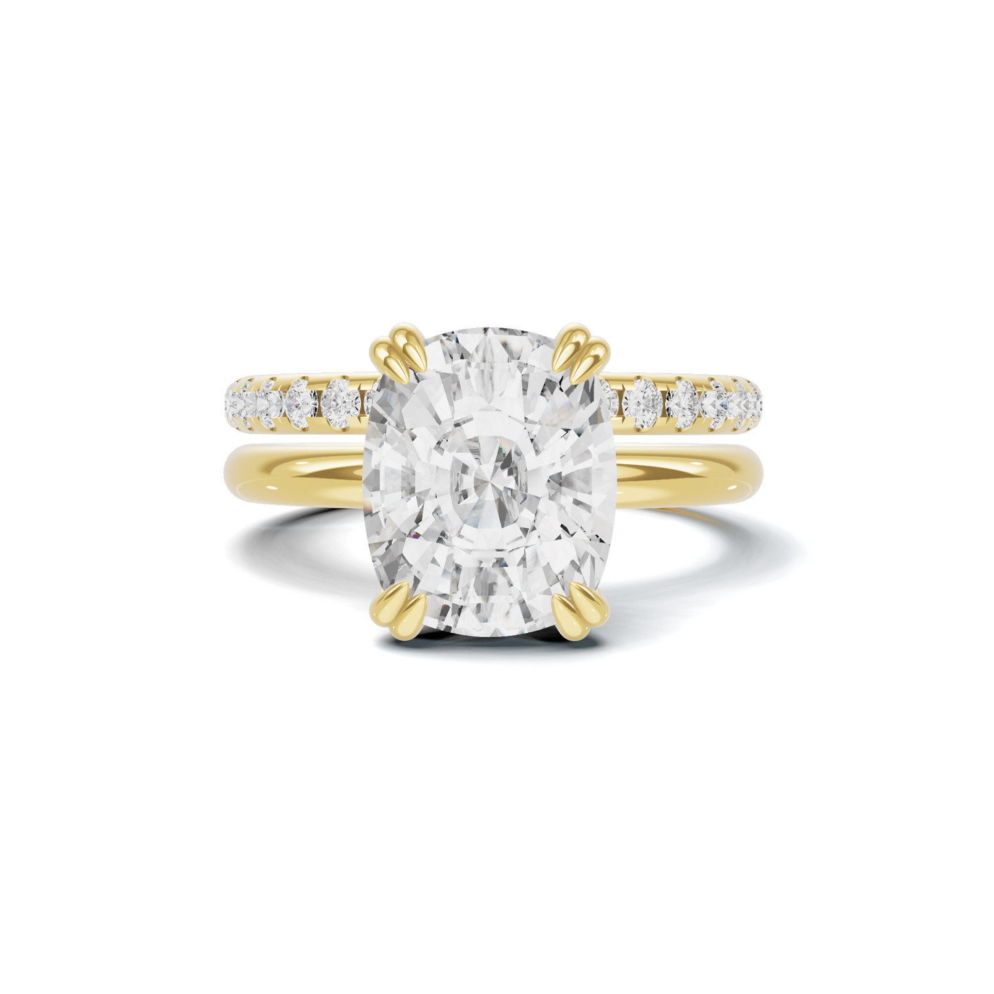 Sparkling Pave Bridal Ring