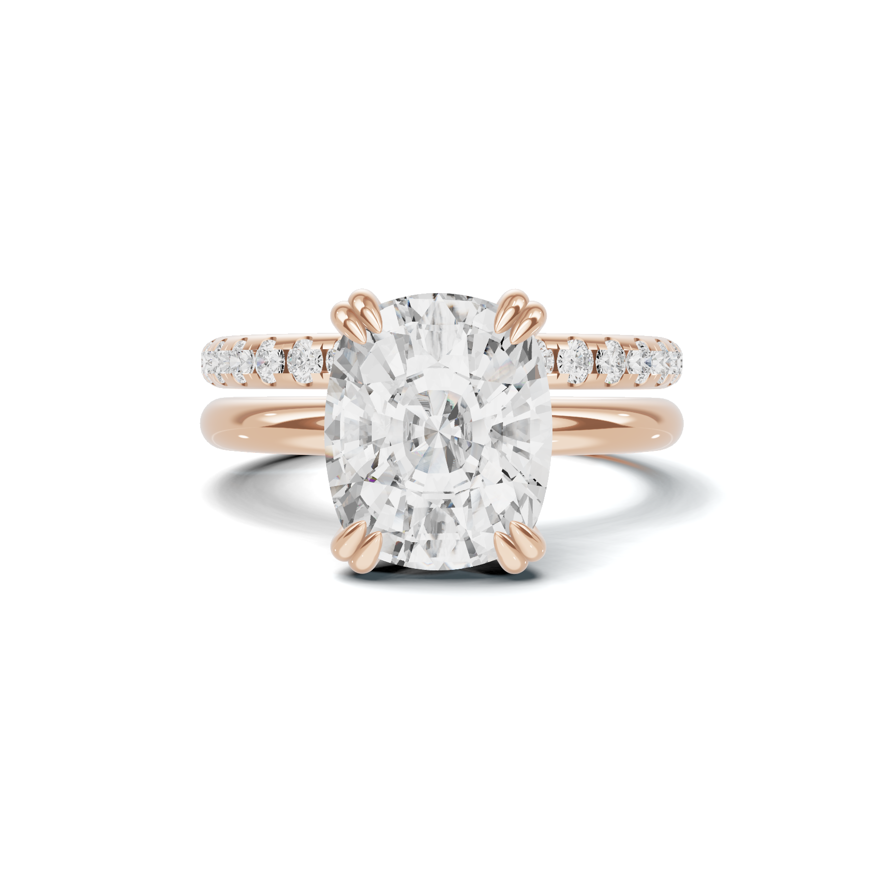 Sparkling Pave Bridal Ring
