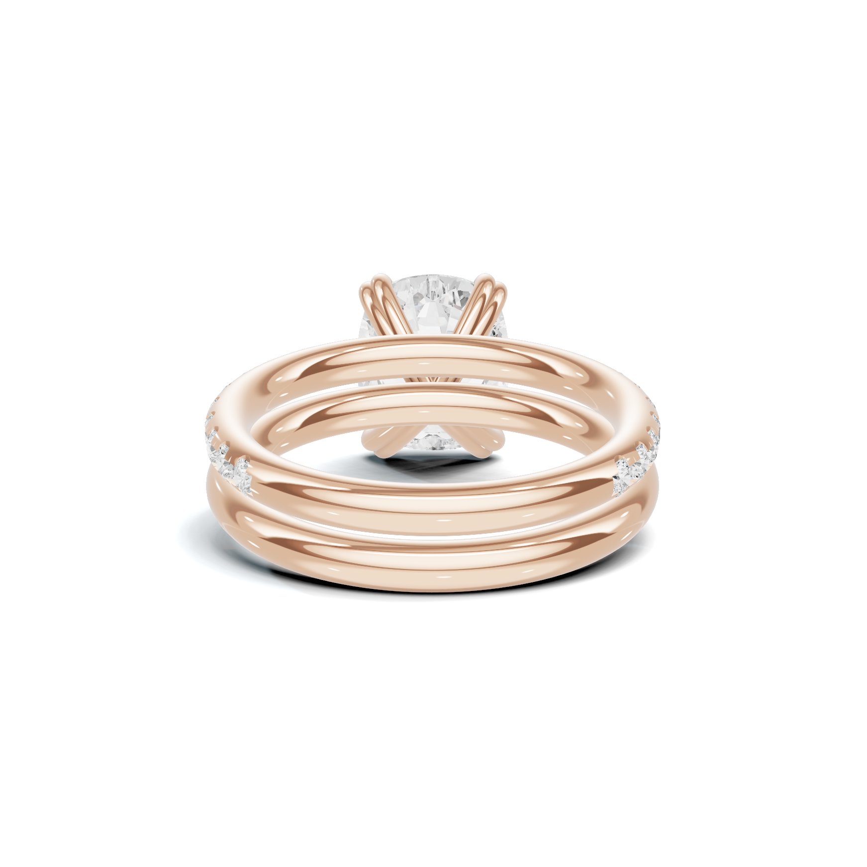 Sparkling Pave Bridal Ring