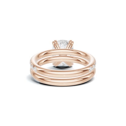 Sparkling Pave Bridal Ring