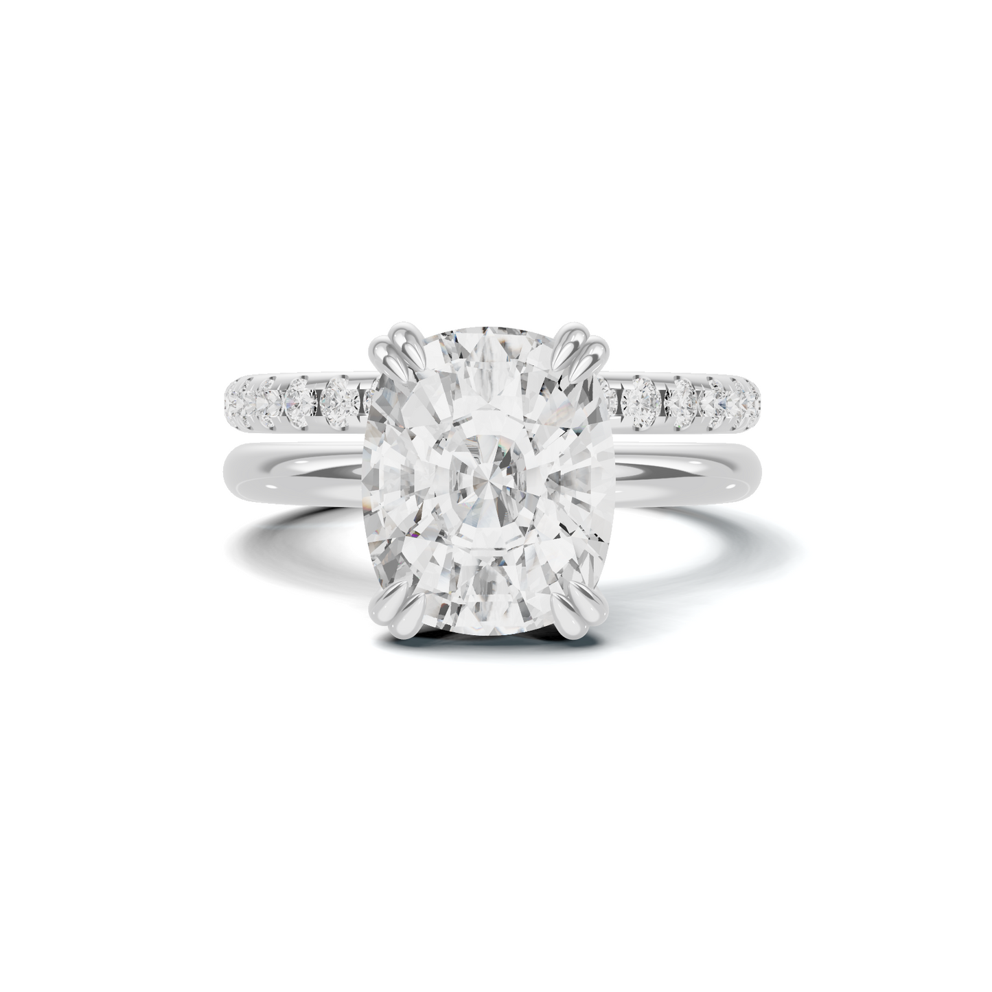 Sparkling Pave Bridal Ring