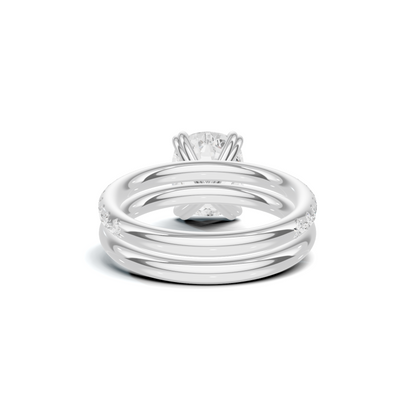Sparkling Pave Bridal Ring