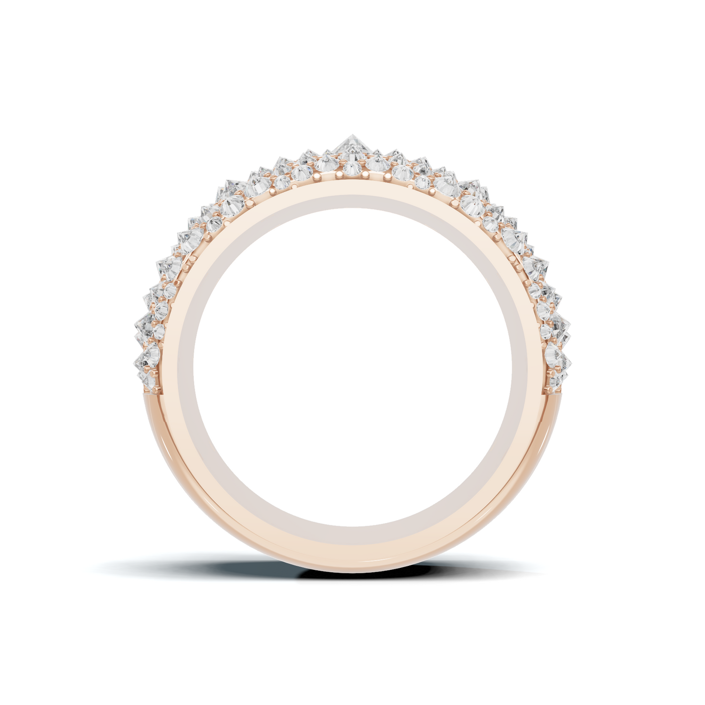 Sparkling Pave Statement Ring