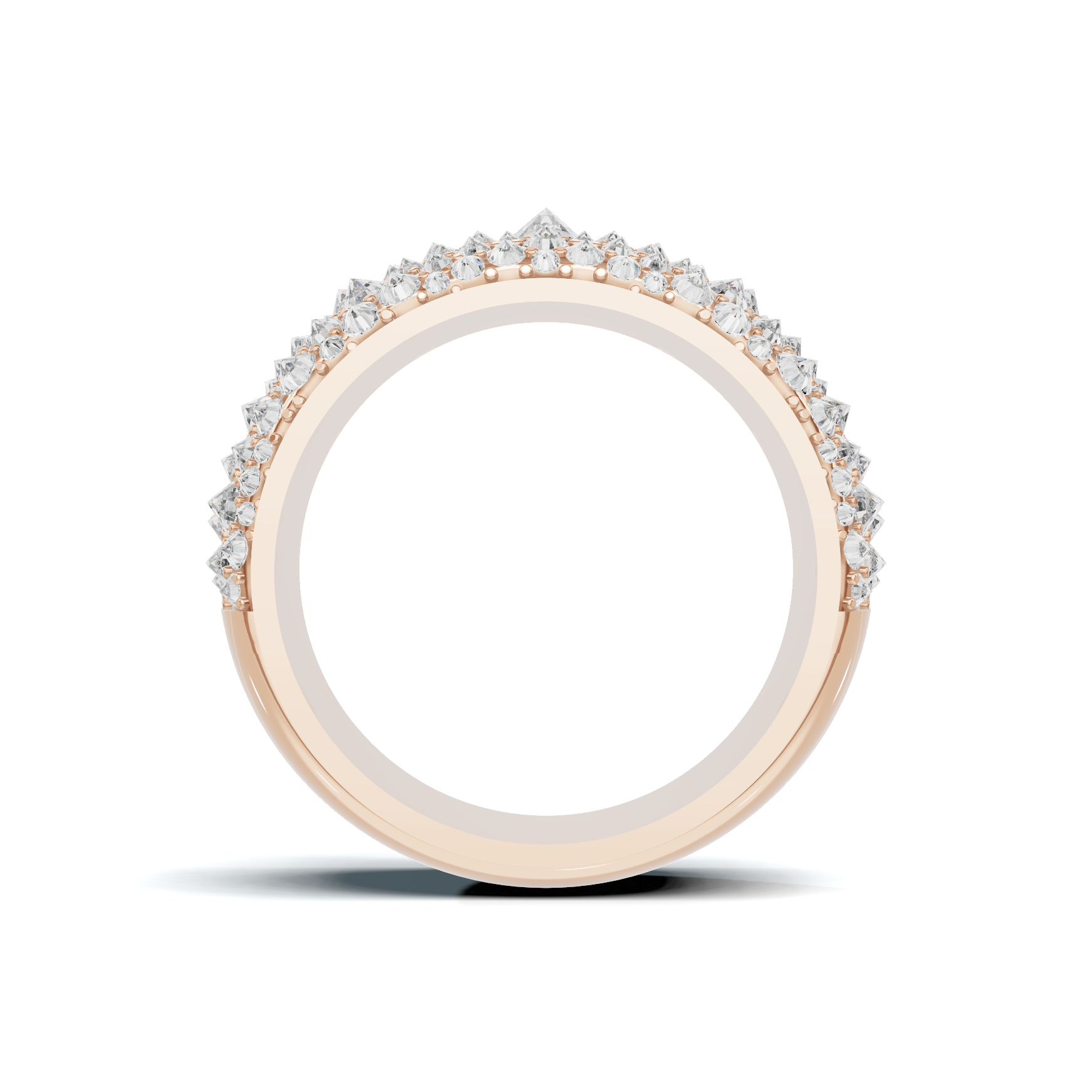 Sparkling Pave Statement Ring