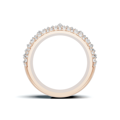 Sparkling Pave Statement Ring