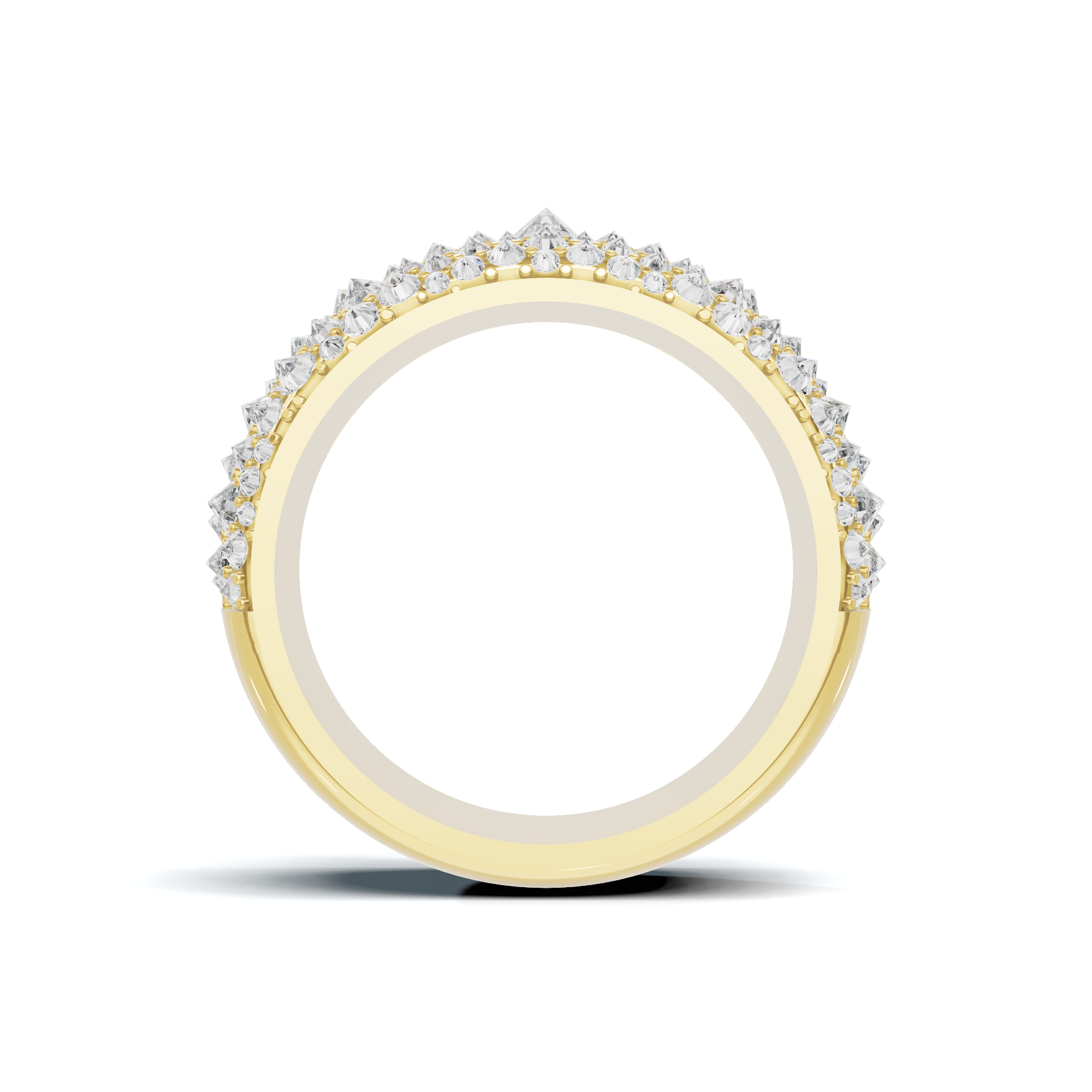 Sparkling Pave Statement Ring