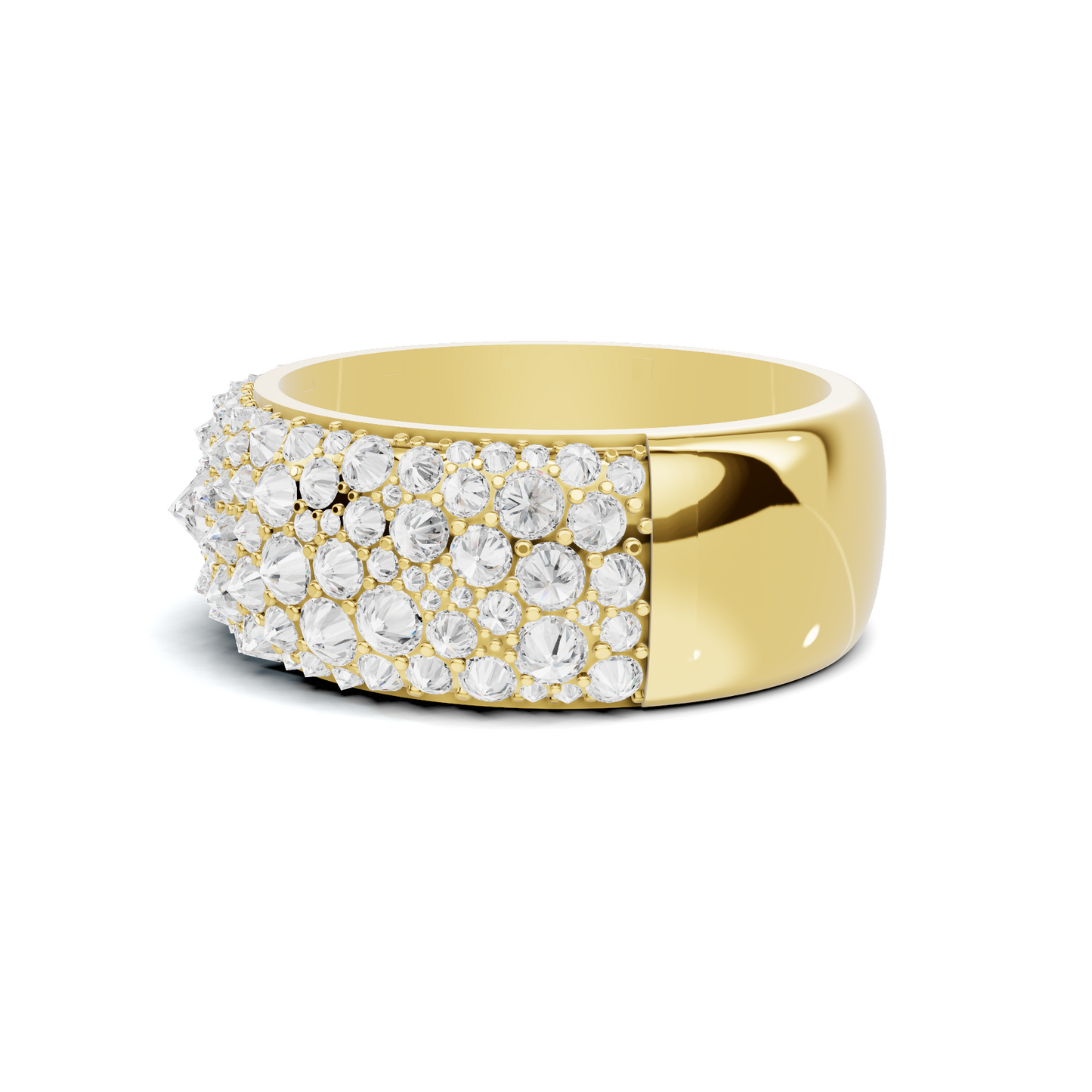 Sparkling Pave Statement Ring