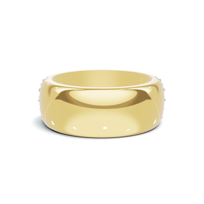 Sparkling Pave Statement Ring