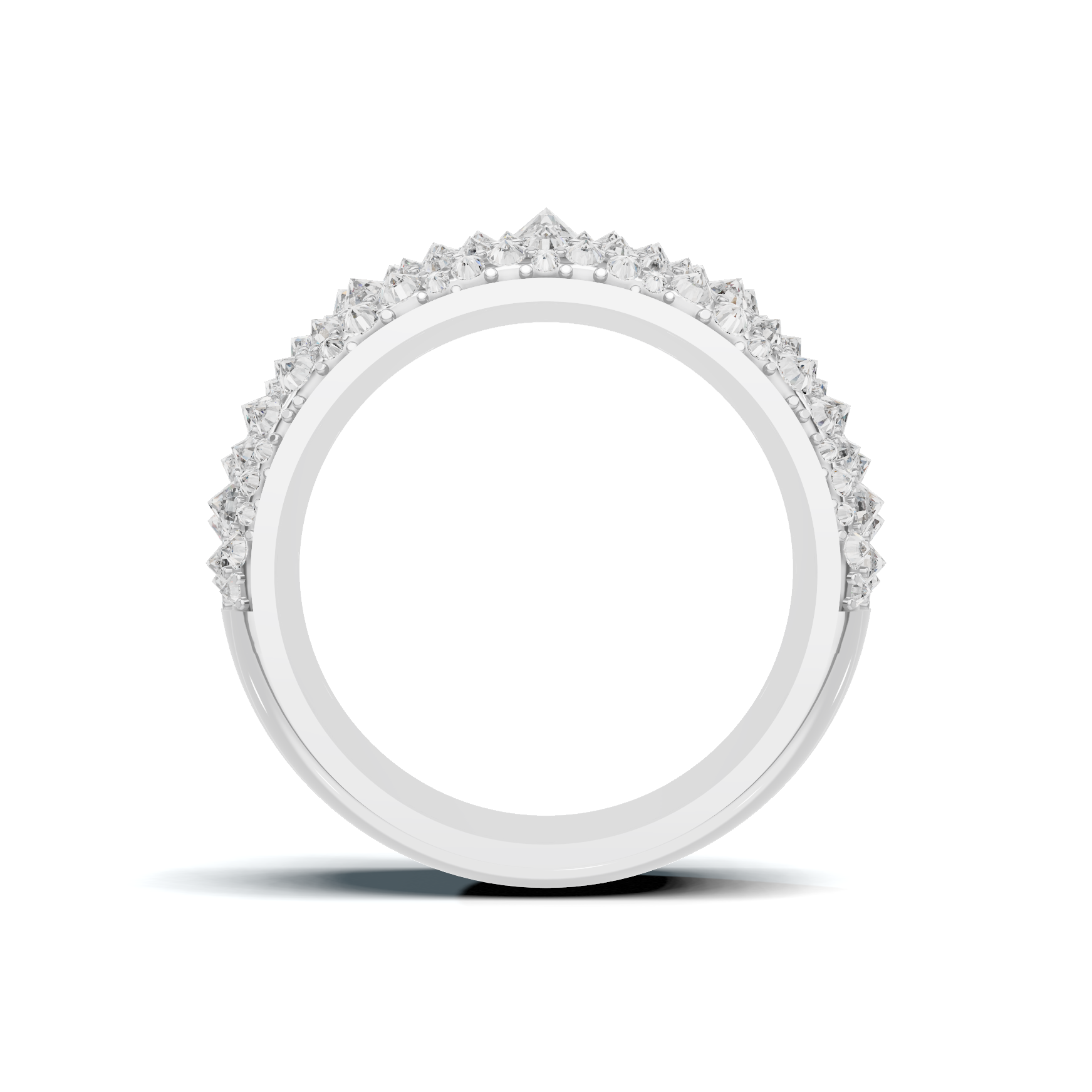 Sparkling Pave Statement Ring