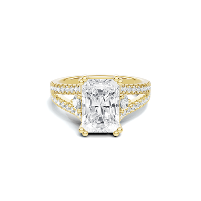 Split Shank Accent Ring