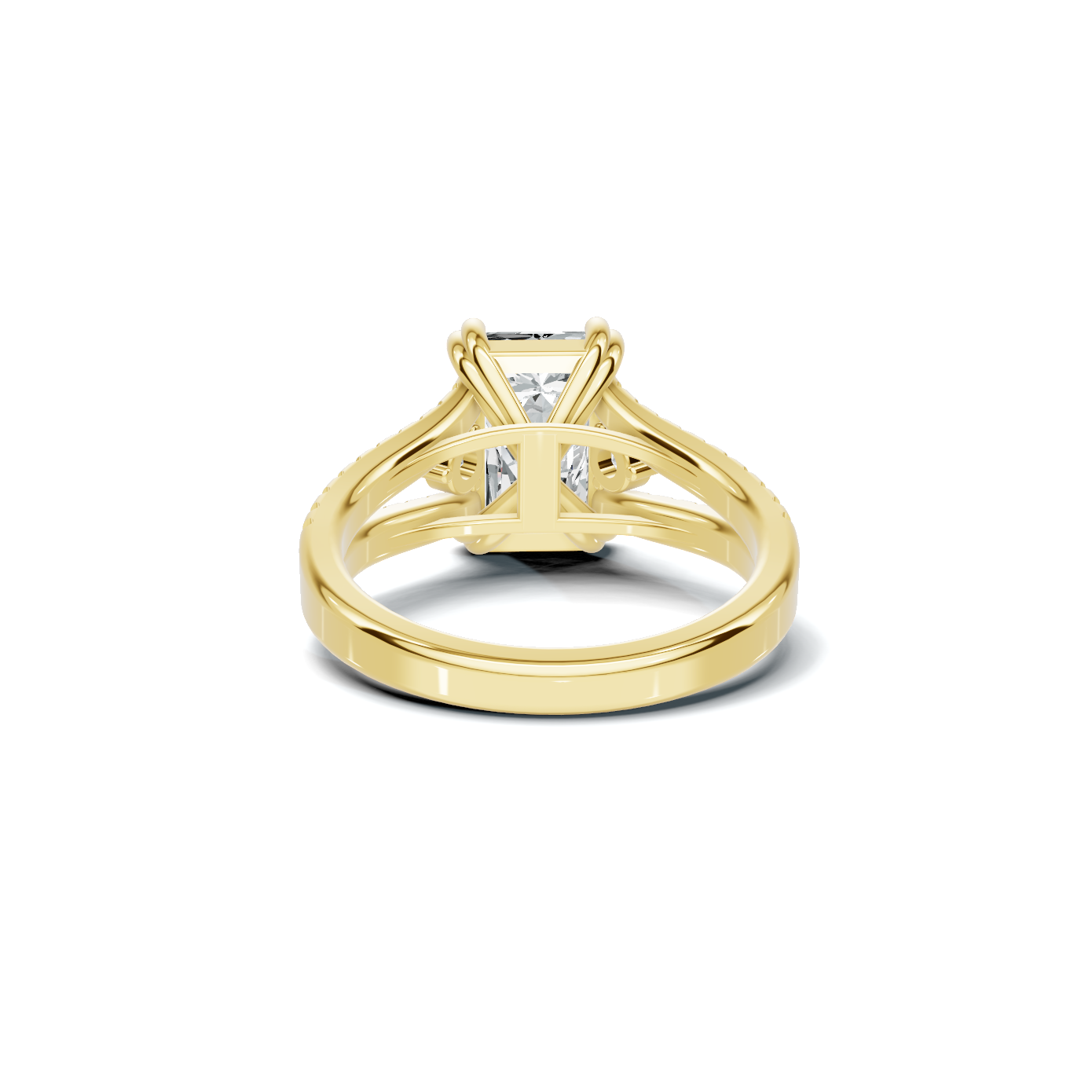 Split Shank Accent Ring
