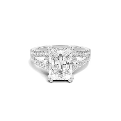 Split Shank Accent Ring