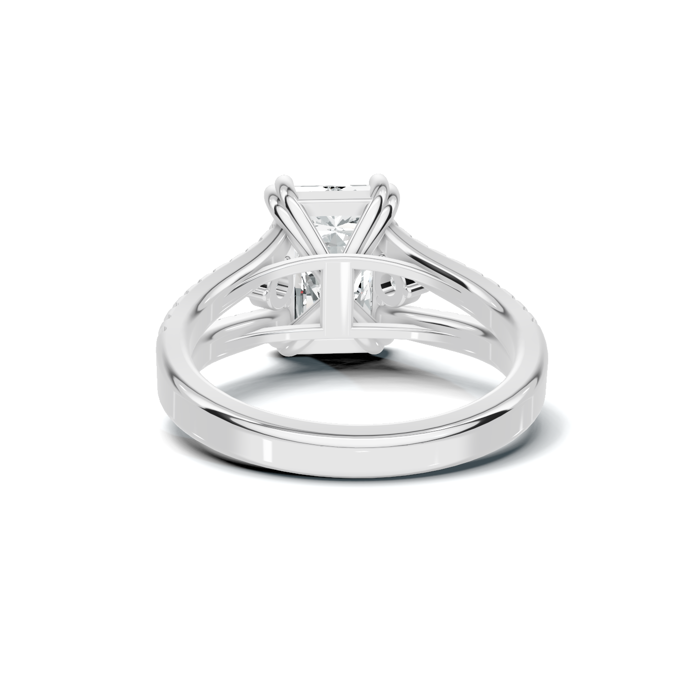 Split Shank Accent Ring