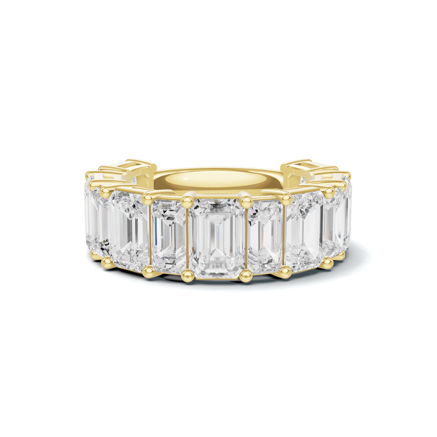 Staircase Eternity Ring
