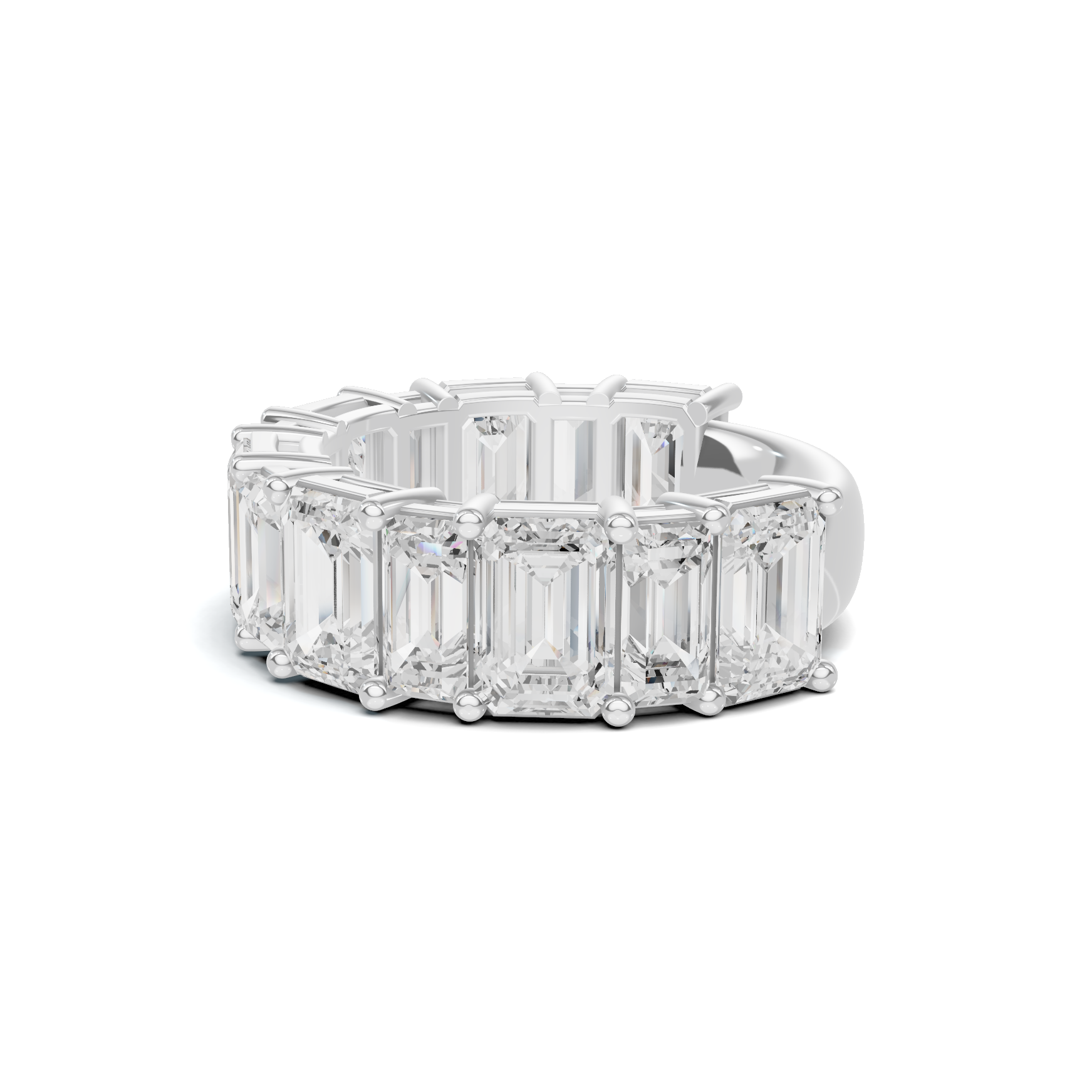 Staircase Eternity Ring