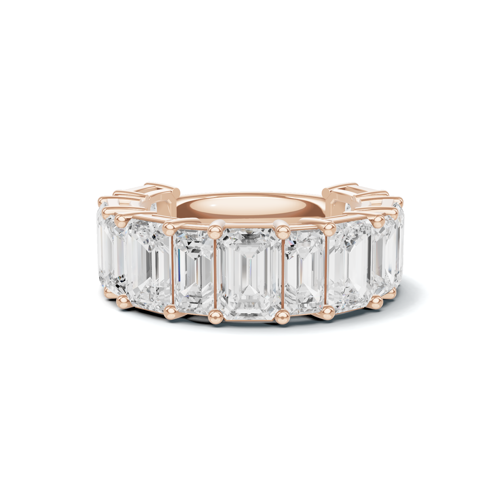 Staircase Eternity Ring