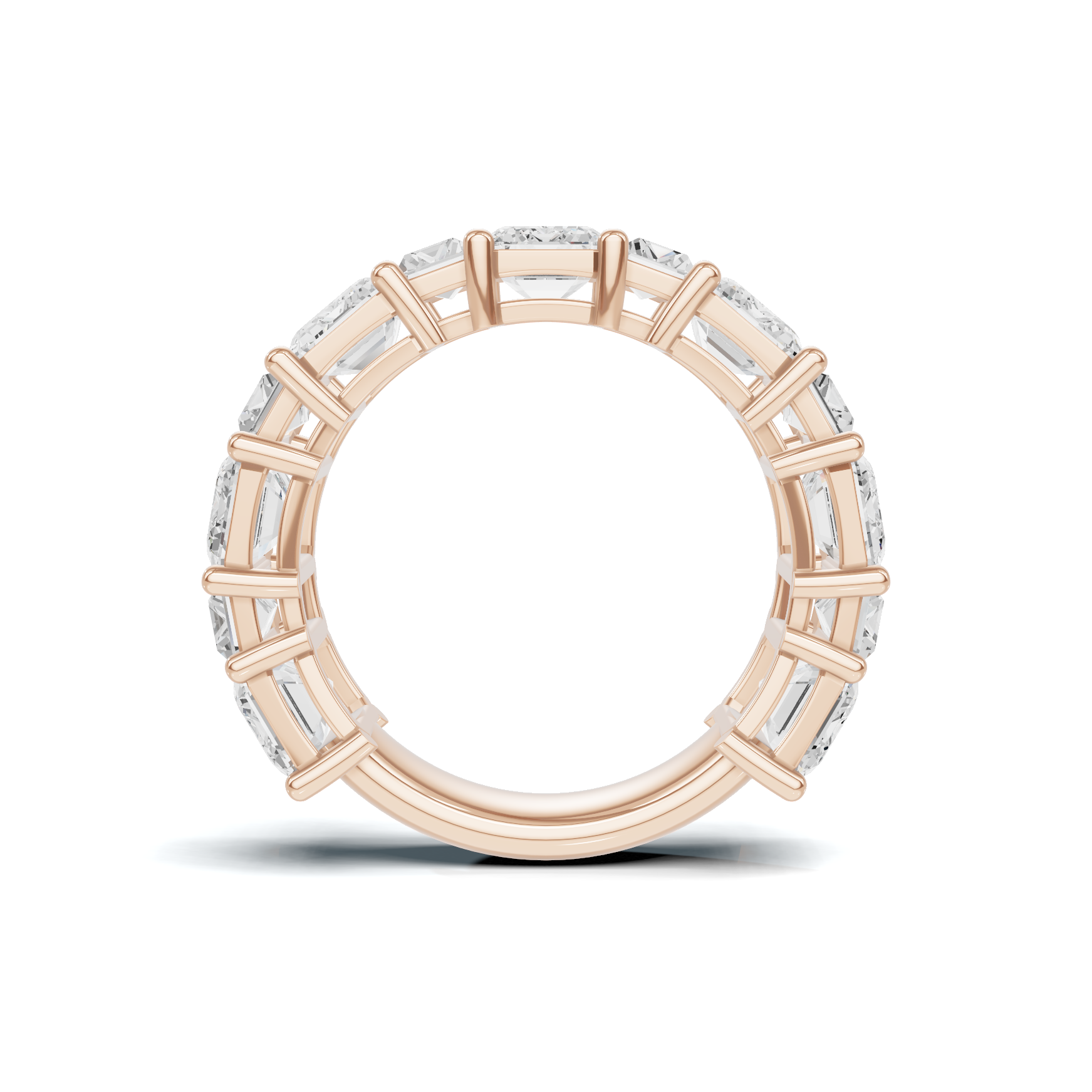 Staircase Eternity Ring