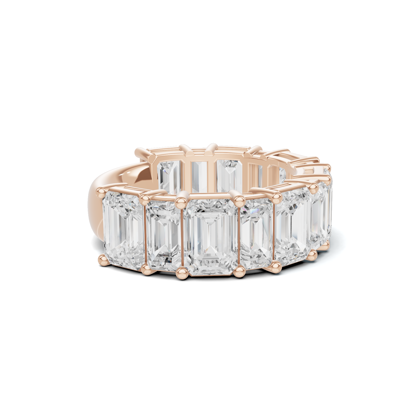 Staircase Eternity Ring