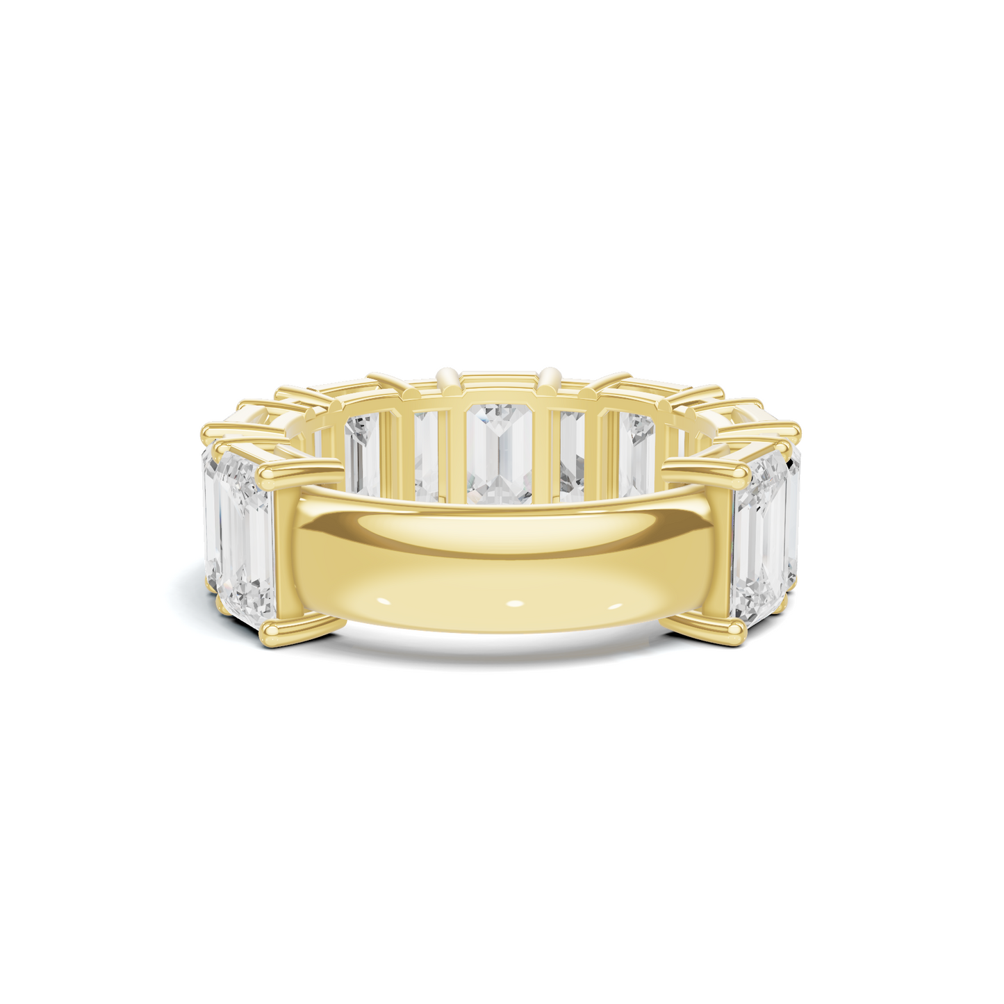 Staircase Eternity Ring