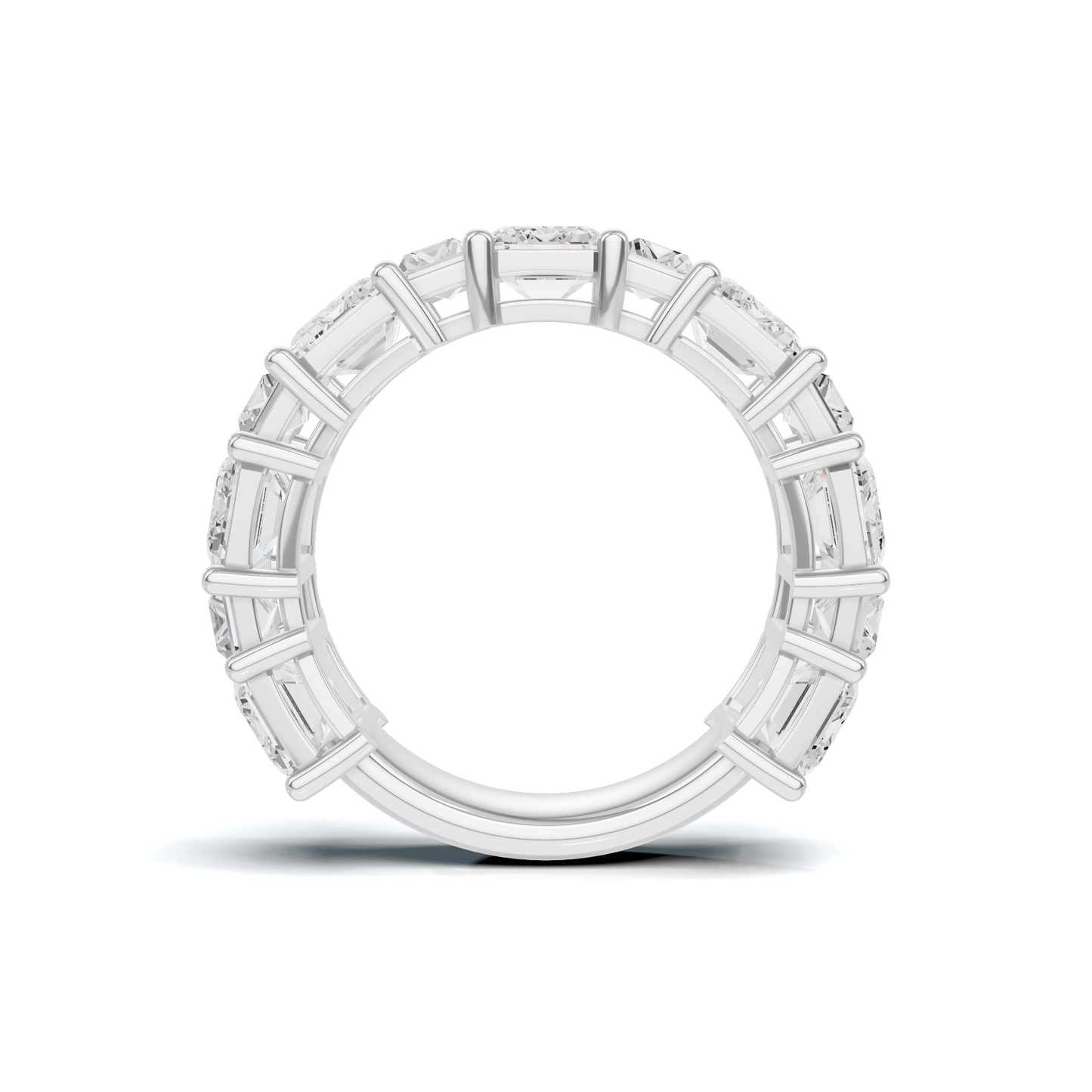 Staircase Eternity Ring