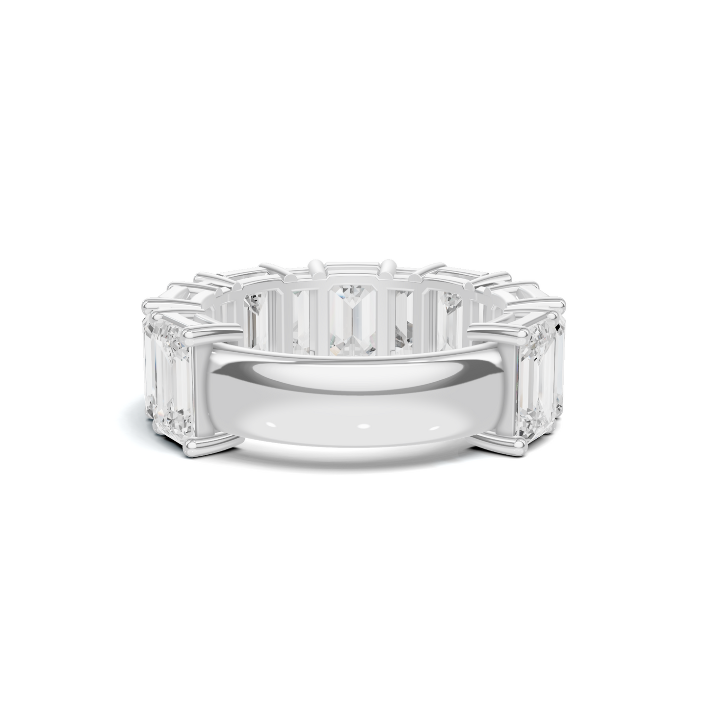 Staircase Eternity Ring