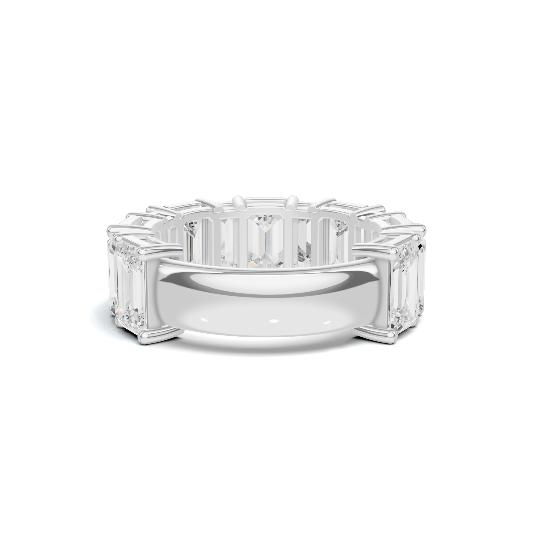 Staircase Eternity Ring