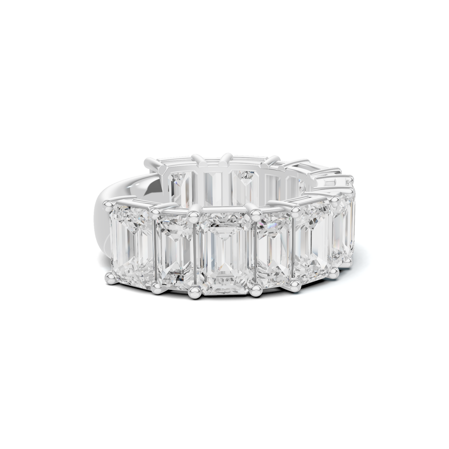 Staircase Eternity Ring