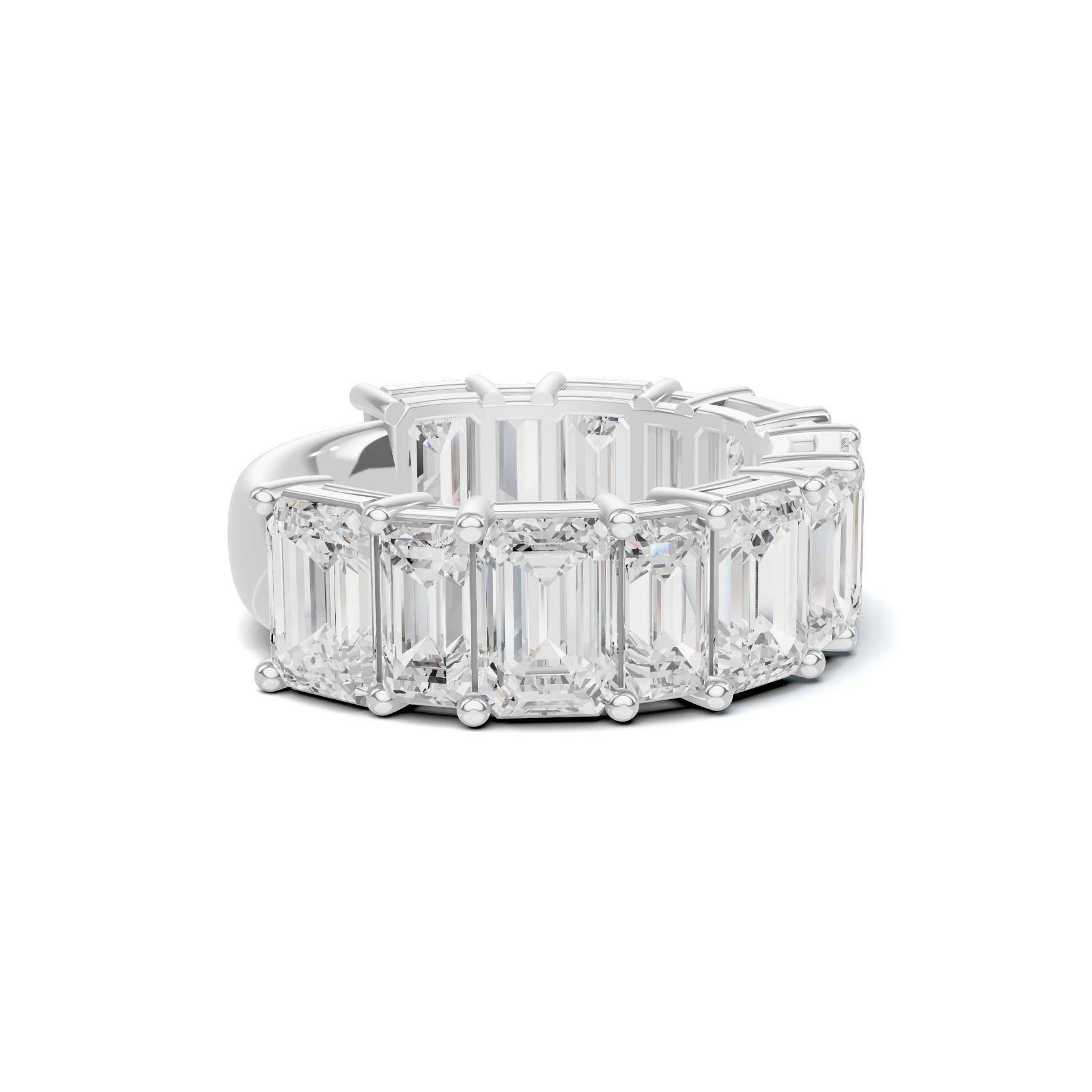 Staircase Eternity Ring