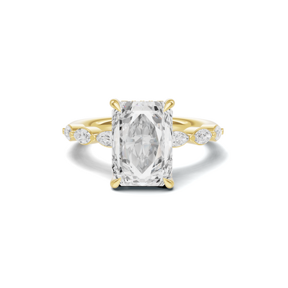 Statement Marquise Accented Ring