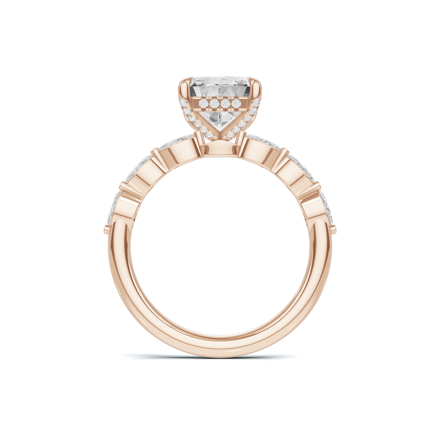 Statement Marquise Accented Ring