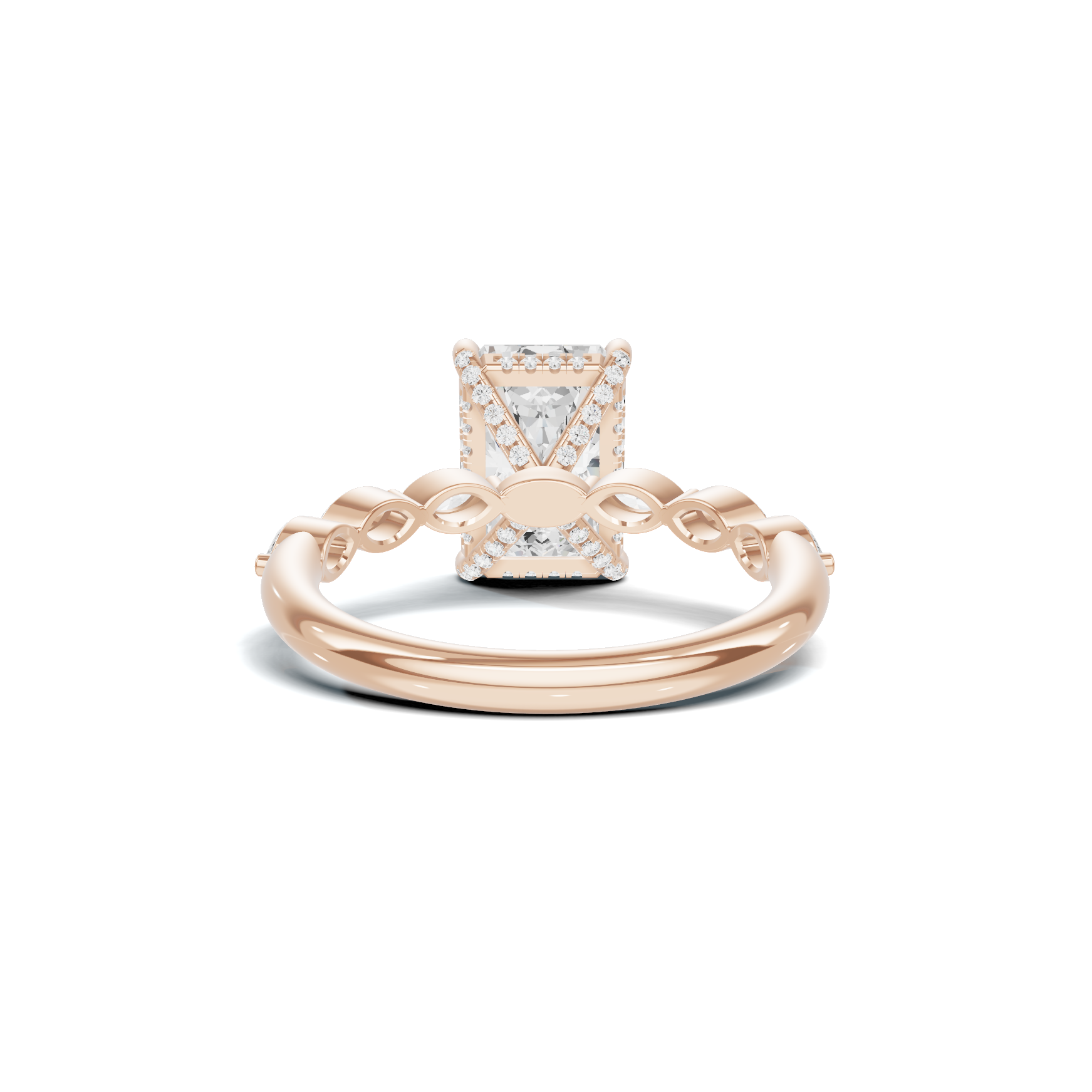 Statement Marquise Accented Ring
