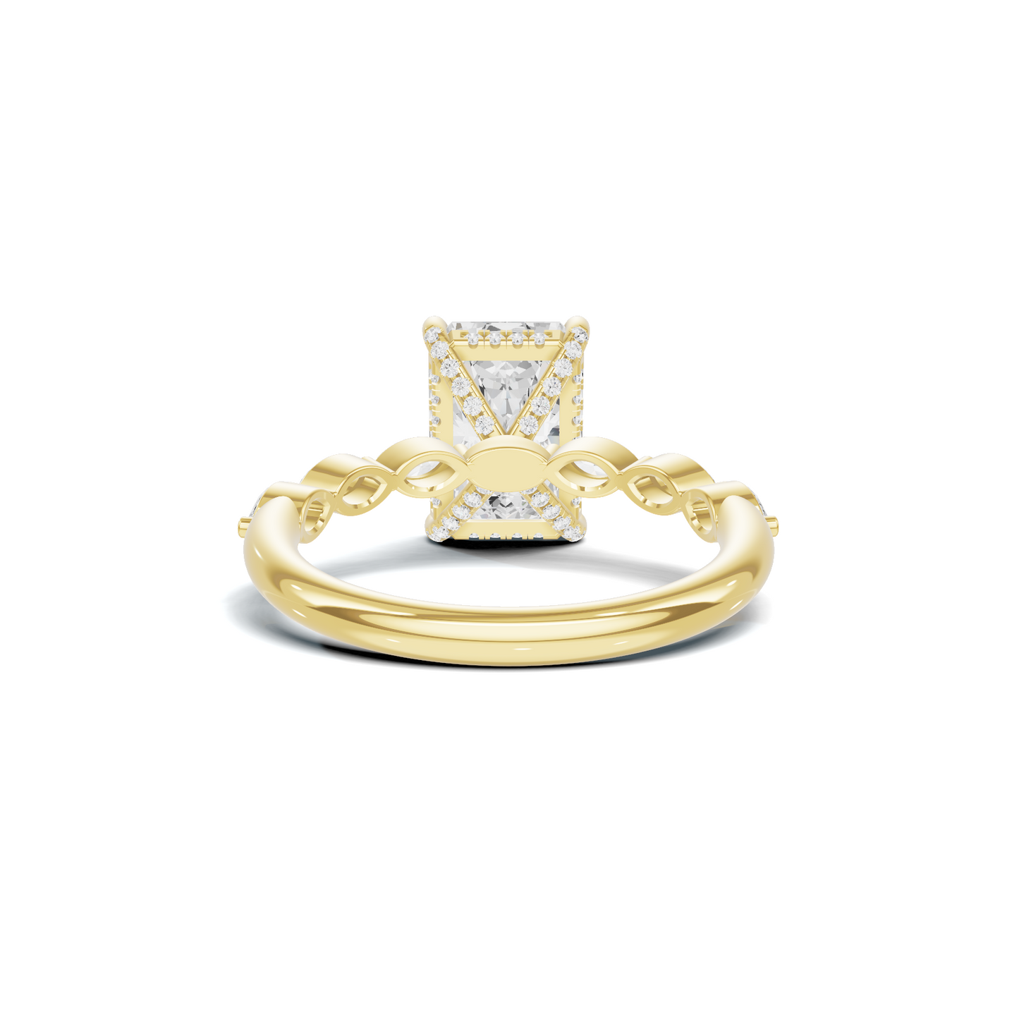 Statement Marquise Accented Ring