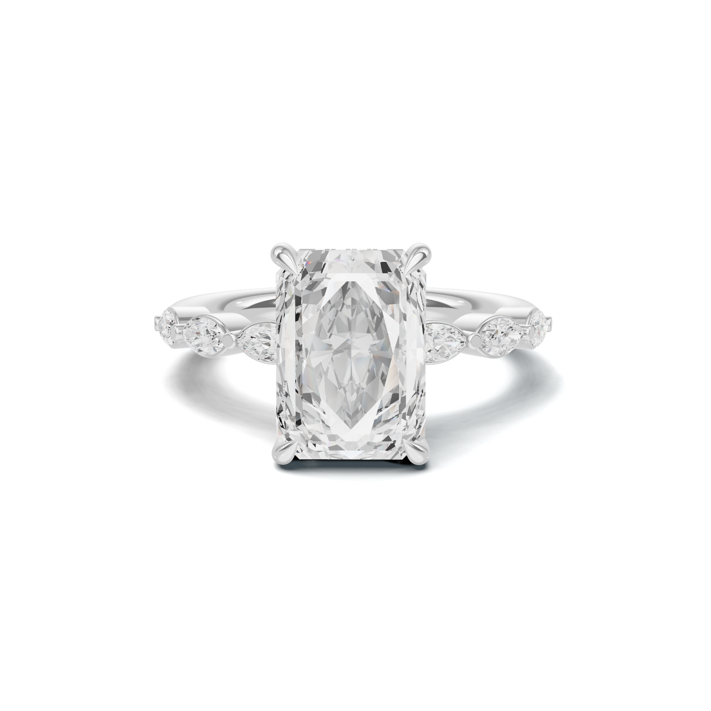 Statement Marquise Accented Ring