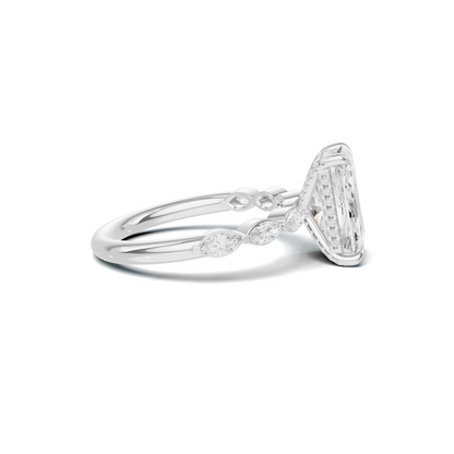 Statement Marquise Accented Ring