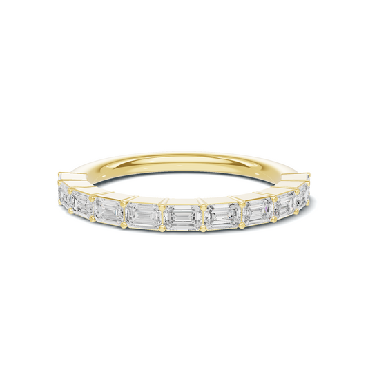 Step Cut Eternity Ring