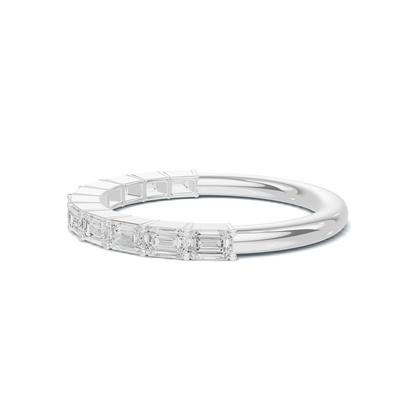Step Cut Eternity Ring