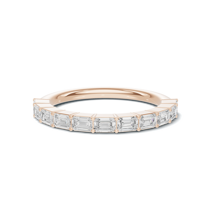 Step Cut Eternity Ring