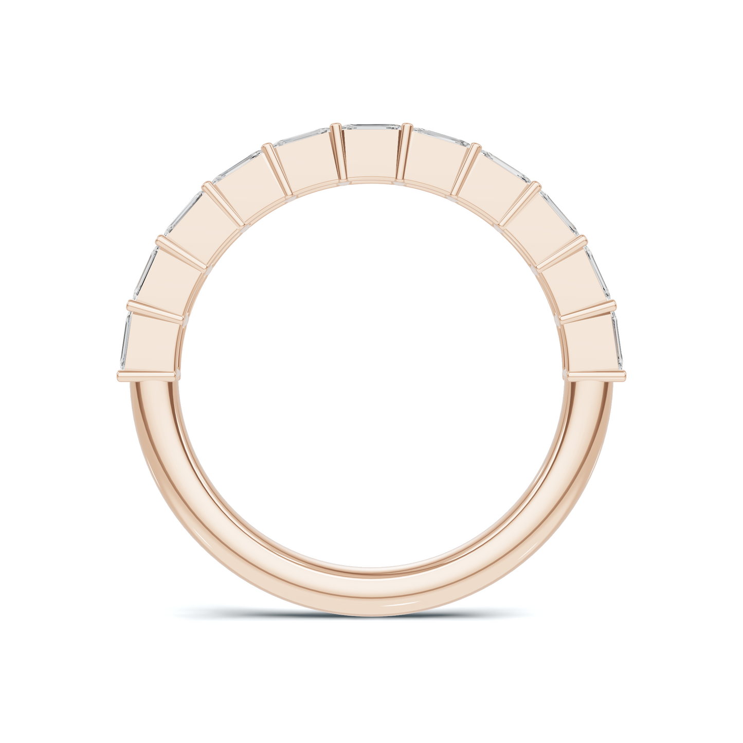 Step Cut Eternity Ring