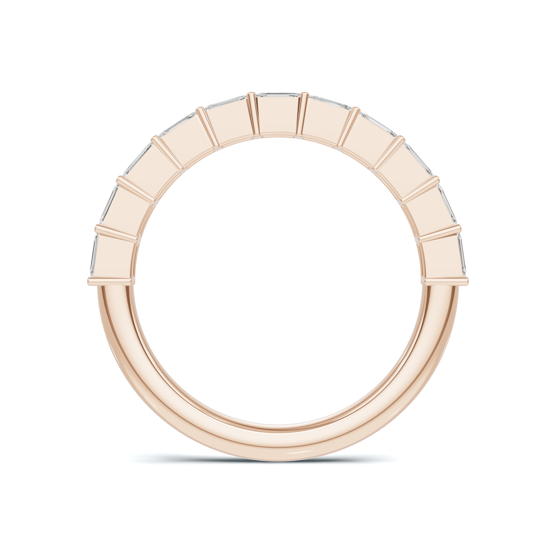 Step Cut Eternity Ring