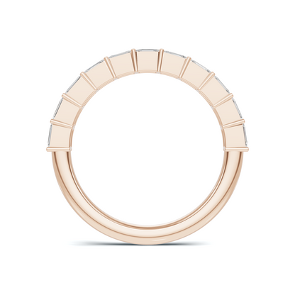 Step Cut Eternity Ring