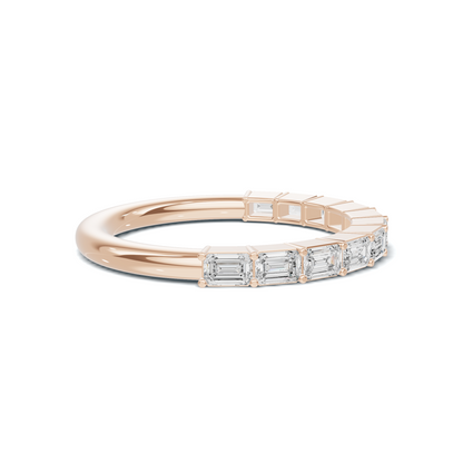 Step Cut Eternity Ring