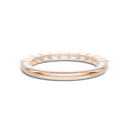 Step Cut Eternity Ring
