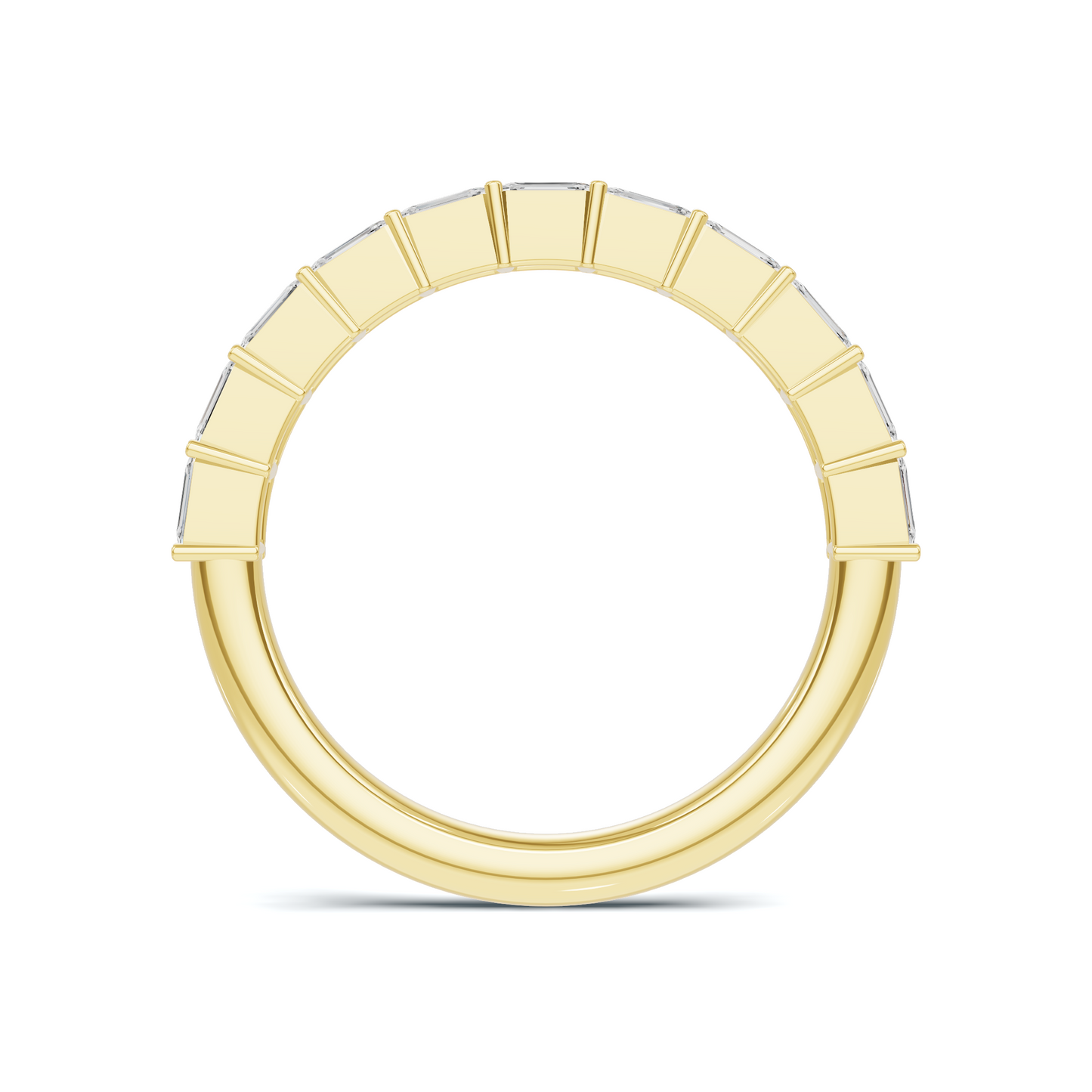 Step Cut Eternity Ring