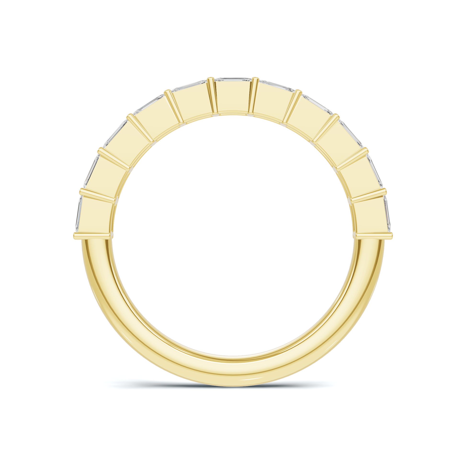 Step Cut Eternity Ring