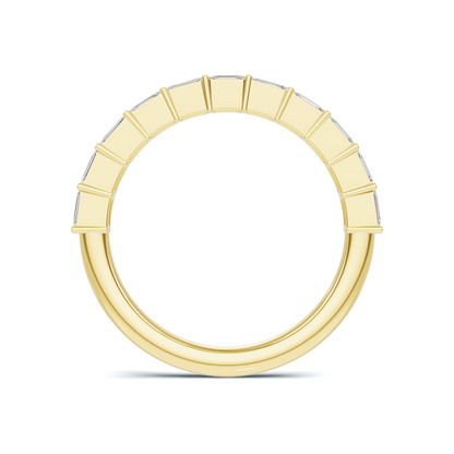 Step Cut Eternity Ring
