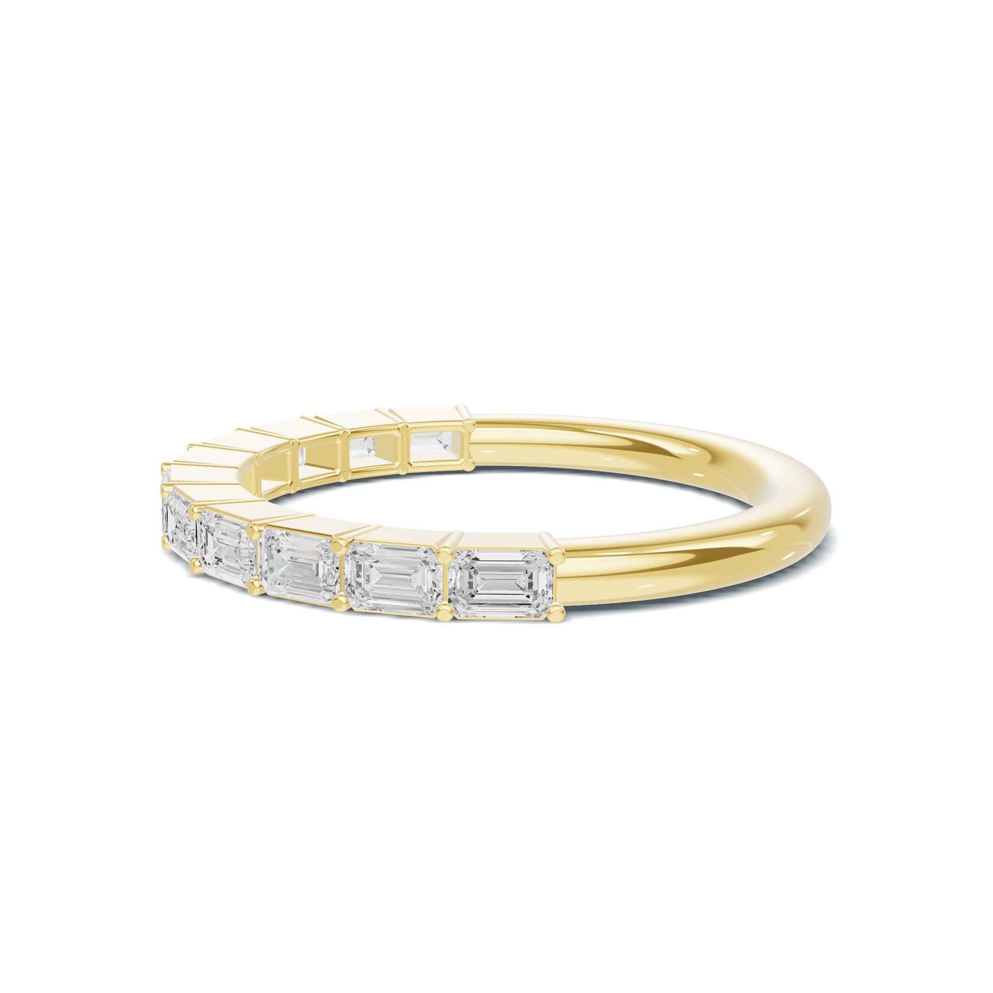 Step Cut Eternity Ring