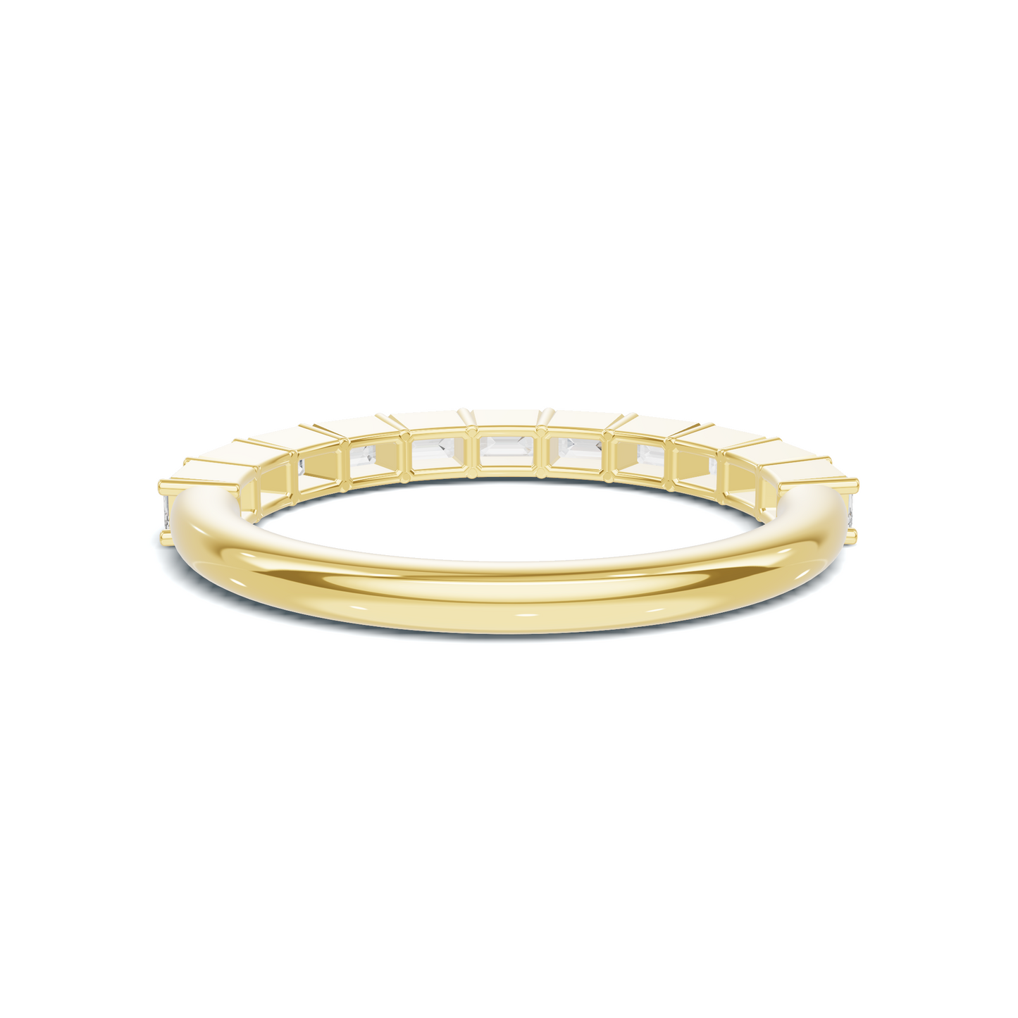 Step Cut Eternity Ring