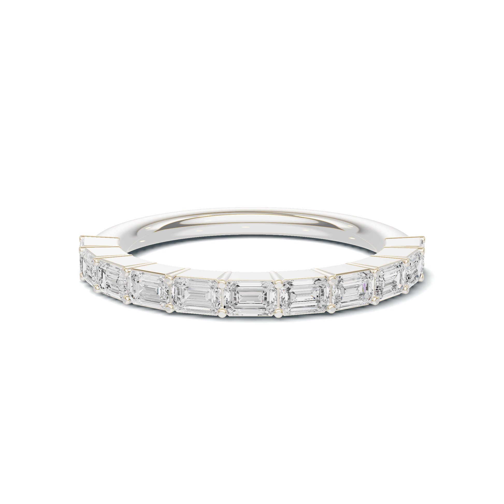 Step Cut Eternity Ring