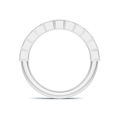 Step Cut Eternity Ring